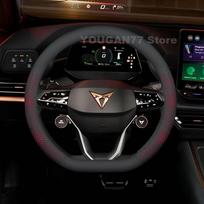 Odinis automobilio vairo užvalkalas, skirtas Cupra Born VZ 2025 2022-2024, itin plonas, automobilio interjero, Cupra Formentor 2025 priedai