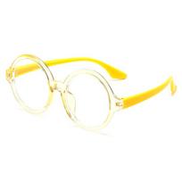 Anti Blue Light Children Glasses Optical Eyeglasses Circular Boy Girl Eyeglass Frame Super Light Eye Protection PC Screen Goggles