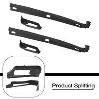 4 vnt./RINKINYS Priekinio sparno tarpinė Mercedes E klasei W210 1996-2002 2106987130/7330 2106987230/7430 ABS sparno tarpinė China Mainland black