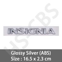 INSIGNIA Letter Logo Emblem Badge Car Rear Trunk Fender Decal Tailgate Stickers for Insignia GTC OPC, Exterior Body Sticker