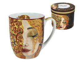 Kubek Ceramiczny Camio Klimt Złote Łzy Prezent Malarstwo Sztuka Carmani
