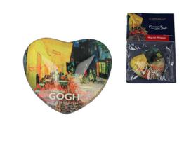 Magnes Serce Van Gogh Taras Kawiarni W Nocy Sztuka Na Lodówkę Carmani
