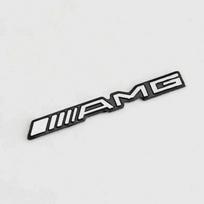 1pcs Letter Emblem Badge for Mercedes Benz AMG Interior Center Console Fob Logo Car Styling Accessory 3D Sticker for C E GLK GLA