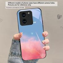 Dark colored seawater For Redmi Note 14 Pro+ 13 Pro 8 9 9S 12S 10 Pro 11 12 13C 14C A3 12 13 K60 Ultra Black Glass Phone Case Redmi Note 10 Pro