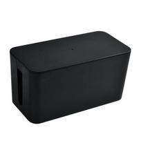 Cable Organizer Detachable Top Cover Side Openings Buckle Closure Anti-electric Shock Moisture-proof Heat Dissipation Cable Container Bedroom Supply S juoda
