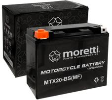 Akumulator Żelowy Moretti 12V 20Ah 270A Mtx20-Bs Ytx20 Quad Atv Motocykle