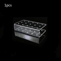Lollipop Stick Cake Pop Snack Bag Wrap Snack Bars Golden Kinks 15 Hole Transparent Candy Rack for Making Candies Chocolates