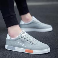 Pavasaris New Trend Vyriški batai Visi sportiniai laisvalaikio drobiniai batai Vyriški medžiaginiai batai studentų kolegijos batai madingi batai 39 gray