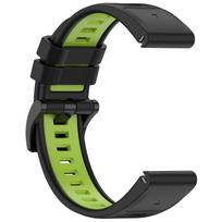 22/26mm Quick Fit Strap for Garmin Fenix 8 E Enduro 3 2 Two Tone Silicone for Garmin Fenix 8 7 7X 6X 5X 7 Pro Enduro 3 2 Strap Fenix 8 51mm