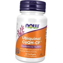 Ubiquinol, Ubiquinol CoQH-CF, Now Foods 60gelcaps (70128043) 60softgels