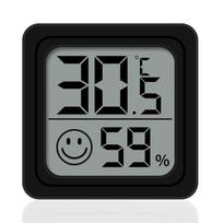 LCD skaitmeninis termometro higrometras vidaus patalpos elektroninis temperatūros drėgmės matuoklis jutiklio matuoklio oro stotis namams