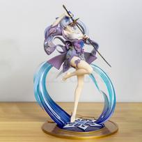 27cm Genshin Impact Kamisato Ayaka PVC Action Figure Anime Figure Model Toys Collection Desk Doll Gifts