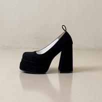 High heels princess single shoes Mary Jane shoes women's summer new fashion versatile retro design sense 35 juoda