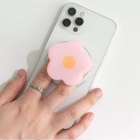 [K-Aesthetic] Magsafe magnetinis gėlių telefono laikiklis ir stovas geltona