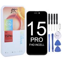 JK incell LCD Screen For iPhone 15 Pro beige