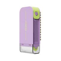2-in 1 Rolling Soap Box with Brush Multifunctional Soap Foaming Box violetinė