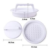 Stainless Steel Smash Burger Press Hamburger Patties Meat Masher Circular Meat Press Mold for Deli Meats Kitchen Accessories