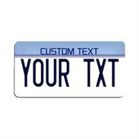 12x6  Individualūs JAV miesto automobilio numerio ženklai | Personalizuotas tekstas/vardas Jungtinių Valstijų numerio ženklo replika 20x30cm（7.8x11.8inch）