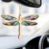 Naujas dekoratyvinis laumžirgio pakabukas, kūrybiška automobilio puošmena, dovana, su atviruku pakuotėje, dovana draugams