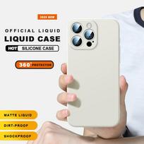 Lanyard Phone Case For iPhone 16E 16 14 15 Plus 12 13 Mini 11 16 Pro X XR XS Max SE Liquid Silicone Strap Protector Soft Cover For iPhone XSMAX balta
