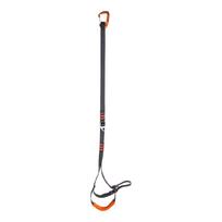 Foot Loop Ascenders Webbings Sling for Mountaineering, Hikings, Rappelling juoda