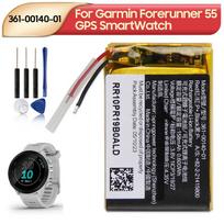 Įkraunama ličio baterija  Garmin Forerunner 55 GPS išmaniajam laikrodžiui 361-00140-01 Išmaniojo laikrodžio baterija 158mAh su įrankiais