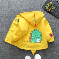 Children's Clothing Boys Jacket Casual Spring Thin Windbreaker Children Boys Jacket 80cm geltona
