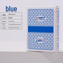 WPT Competition Texas Hold'em Matte Waterproof Plastic Poker Cards with Large Fonts 100 Decks per Box