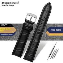 For TISSOT 1853 Everytime T109.610/210/410 15mm 19mm 21mm Genuine leather Cowhide Watchband Watch chain wristband Accessories 19mm