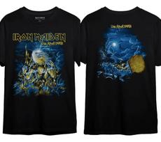 Iron Maiden Live After Death Grafinis Marškinėlis Medvilninis Oversize Y2k Vyrams Moterims Trumpomis Rankovėmis Streetwear Laisvi Moteriški Vyriški Drabužiai 4XL