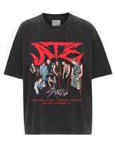 STRAY KIDS ATE T-shirt Women's Men's Cotton Short Sleeve Korean Kpop Graphic Tee Streetwear Oversized Y2k Top Female Clothing 4XL