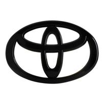 3D ABS Automobilio Priekinės Grotelių Ženklelis Bagažinės Logotipo Lipdukas Priedai Toyota Corolla Camry Rav4 Yaris Hilux Prius Auris TRD Prado juoda