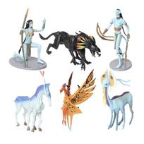 Avatar 6-Piece Figurine Set, Jake Sully & Neytiri, 9-15 cm, Collector Movie Figures