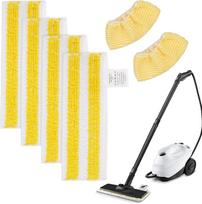 Garų šluostės keičiami audiniai Karcher EasyFix SC2 SC3 SC4 SC5 garų valytuvui, mikropluošto plaunami daugkartinio naudojimo garų šluostės dangteliai