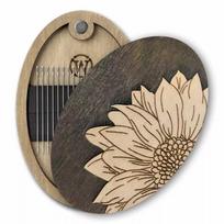 Wooden Material Wooden Magnetic Needle Box Turmeric Color Durable Construction Sewing Tool Organization Box Magnetic Feature