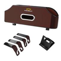 Car Seat Back Cup Holder Storage Box Tissue Box With Hook Phone Holder For Chevrolet Cruze Spark Captiva Suburban Camaro Malibu