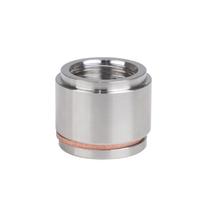 M18 X 1.5 Oxygen Mounting Bungs and Plugs Adapter Flat Or Notched Style Or 30 45 Degree Stainless Steel Oxygen Sensor Connector