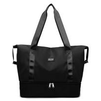 Nylon Lightweight Travel Duffle Bag for Gym School Short Trips Capacity Carry-On Luggage with Suitcase Waterproof Handbag Sports 41x23x33cm juoda