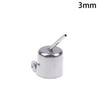850 Series 45° Curved Hot Air Nozzle, 3-12mm for BGA/SMD Rework, Precise Heating in Tight Spaces, Accessory for Rework Stations
