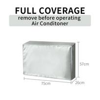 External Air Conditioner Sunscreen Cover Waterproof Multiple size selection Air Conditioner Cover Dustproof Sun Protection