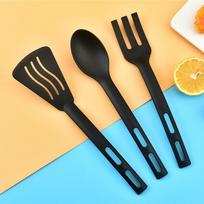 Utensils Set Serving Cooking Kitchen Cutlery Spoons Silicone Kit Spatula Tableware  Portable Spoon Spatula for Cooking Utensils United States