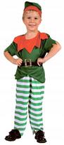 Strój Kostium Mały Elfik Elf Skrzat Pomocnik Mikołaja Święta Party 92/104Cm