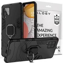 Etui Alogy Stand Ring Armor Do Samsung Galaxy A42 5G Czarne