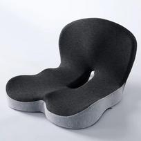 Comfort Memory Foam Backrest Cushion Breathable Back Support Car Seat Cushion Non-Slip One-piece Design Chair Cushion