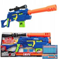Snajperka Snipe Pistolet Karabin Snajperski Plus Strzałki Nerf Zestaw