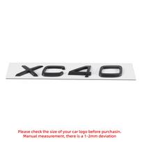 ABS VOLVO XC40 XC60 XC70 XC90 Emblem Car Rear Trunk  Badge Decals Sticker Auto Decoration Decor