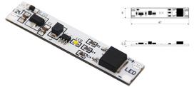 Wyłącznik Dotykowy Do Profilu Led 12V 60W Włącznik Do Listwy Podświetlany