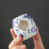 De'ou Xingguang Ceramic Teapot Lid Rest Set