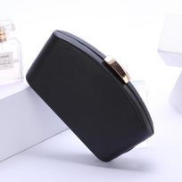 Women's bags, new fashion messenger bags, women's simple foreign style, solid color fan, party bags juoda