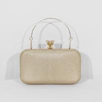 Light luxury woven shiny ladies dinner bag party bag with chain handbag diamond-encrusted high-end bag auksas